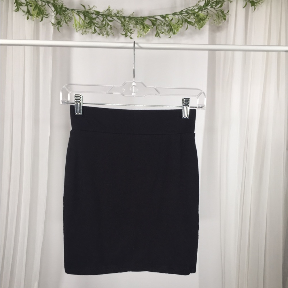Black Bodycon Skirt